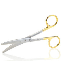 Mayo Dissecting Scissors 5 1/2", Curved, Tungsten Carbide Insert Blades, Left Hand