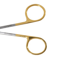 Stevens Tenotomy Scissors Curved 4 1/4" - Tungsten Carbide