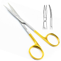 Goldman Fox  Scissors 5" Curved Tungsten Carbide