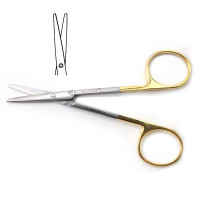 Strabismus Scissors Straight 4 1/2" - Tungsten Carbide