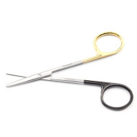 Super Sharp Strabismus Scissors 4 1/4" Straight - Tungsten Carbide