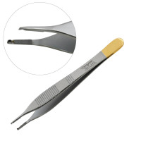 Adson Tissue Forceps 1x2 Teeth 4 3/4" Tungsten Carbide
