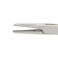 French Eye Ryder Needle Holder Tungsten Carbide 5"