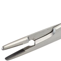 Olsen Hegar Needle Holder Scissors Combination 4 3/4" Smooth Jaws - Tungsten Carbide