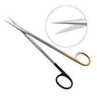 Metzenbaum Scissors Straight 7" Sharp Sharp - Tungsten Carbide Super Sharp