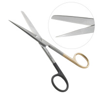 Operating Scissors Sharp Blunt Straight 7"  Super Sharp - Tungsten Carbide
