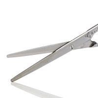 Metzenbaum Scissors 5 3/4" Straight Tungsten Carbide Insert Blades - Left Hand