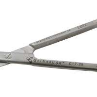 Metzenbaum Scissors 5 3/4" Straight Tungsten Carbide Insert Blades - Left Hand