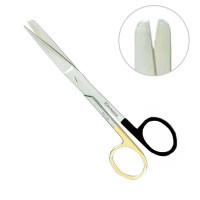 Operating Scissors Blunt Blunt Straight 4 1/2" Super Sharp - Tungsten Carbide