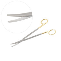 Metzenbaum Scissors 5 3/4" Curved Tungsten Carbide Insert Blades - Left Hand