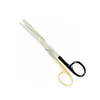 Operating Scissors Blunt Blunt Straight 5 1/2" Super Sharp - Tungsten Carbide