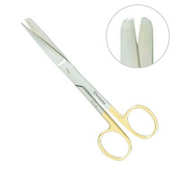 Operating Scissors Straight 5 1/2" - Tungsten Carbide, Sharp/Sharp