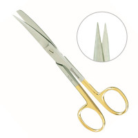 Operating Scissors Sharp Sharp Curved 5" - Tungsten Carbide