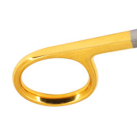 Lister Bandage Scissors 7 1/4" Angled - Tungsten Carbide Left Handed