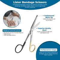 Lister Bandage Scissors 8" Super Sharp - Tungsten Carbide