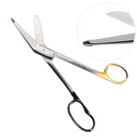 Lister Bandage Scissors 8" Large Ring Super Sharp - Tungsten Carbide