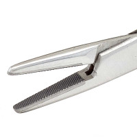 Mathieu Needle Holder 6 1/4" Tungsten Carbide Serrated