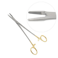 Olsen Hegar Needle Holder Scissors Combination 6 1/2" - Tungsten Carbide Inserts Jaws, Left Handed