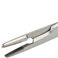 Olsen Hegar Needle Holder Scissors Combination 6 1/2" Serrated - Tungsten Carbide