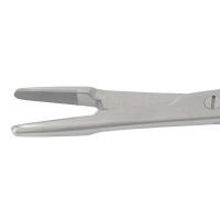 Olsen Hegar Needle Holder Scissors Combination 7 1/2" - Tungsten Carbide Inserts Jaws, Left Handed