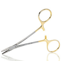 Webster Needle Holder 4 3/4" Smooth Jaws Tungsten Carbide