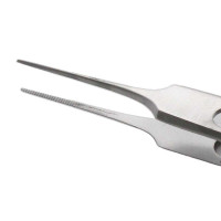 Bishop Harmon Forceps 3 1/4" Serrated