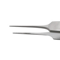 Bishop Harmon Iris Forceps 3 1/4" Straight Extra Delicate for Micro Surgery