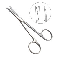 Strabismus Scissors Straight 4 1/4"