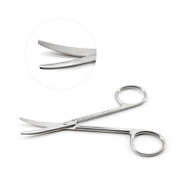 Strabismus Scissors Curved 4 1/4"