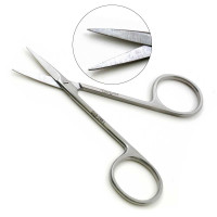 Iris Scissors 4", Straight, Sharp, Left Hand