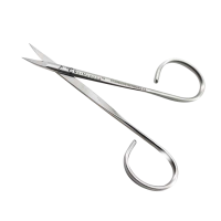 Stitch Scissors 3 3/4" Curved Fine Tips - Narrow Shoulder