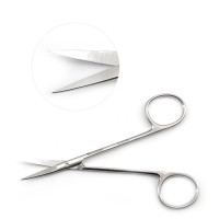 Iris Scissors  3 1/2" Curved with Sharp Tips