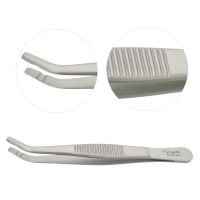 Screw - Plates Holding Forceps Angled 4 inch