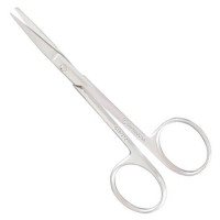 Knapp Iris Scissors Curved 4" Sharp/Blunt