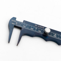 Jameson Caliper, 80 mm, 3" Scale 3.75" Blue