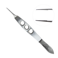 McPherson Bonn Suturing Forceps 1x2 Teeth Tying Platform 0.12mm Tip