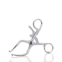 Small Stifle Retractor 5" With Crossover Tip Action