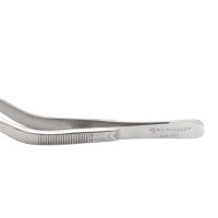 Jansen Bayonet Forceps  Serrated  7 1/2"