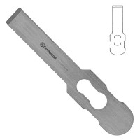 Interchangeable Osteotome Blade 10mm Straight