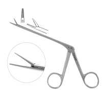 Hartman Noyes Ear Forceps Alligator Type Serrated 3 inch Shaft