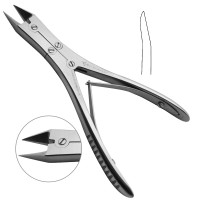 Ruskin Bone Cutting Forceps 6" Angled Jaws