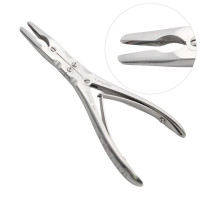 Ruskin Rongeur 6" Straight 3mm, Double Action