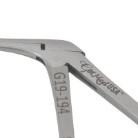 Bellucci Micro Ear Scissors 3 1/4" Shaft 5.5mm Blades - Curved Right