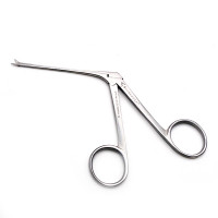 Bellucci Micro Ear Scissors 3 1/4" Shaft 3mm Blades - Curved Up