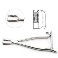 Kern Bone Holding Forceps 9 1/2" with Ratchet