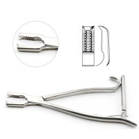 Kern Bone Holding Forceps 5 1/2" with Ratchet