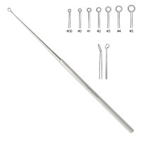 Buck Ear Curette 5 3/4" Angled Blunt Size 00