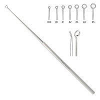 Buck Ear Curette 5 3/4" Angled Blunt Size 5