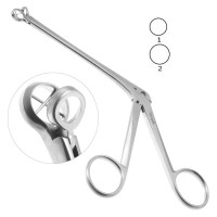 Meltzer Adenoid Nasal Punch 5" Shaft Large Round Jaws Size 2