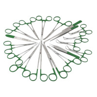 Canine and Feline Spay Pack, Green Ring Coated